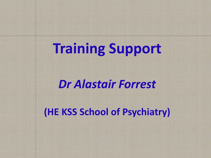 training support