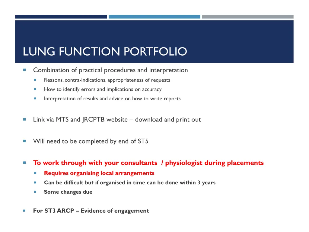 lung function portfolio