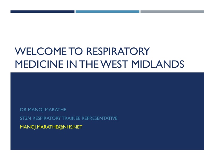 welcome to respiratory medicine in the west