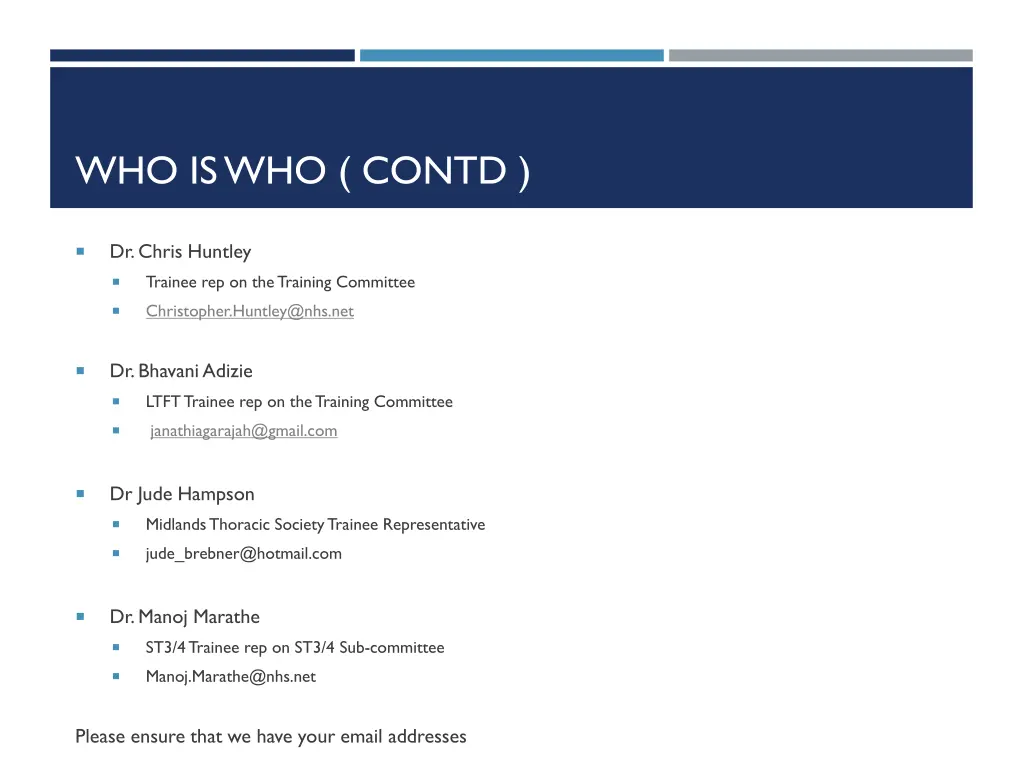 who is who contd