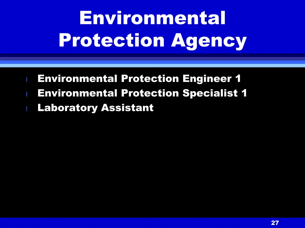 environmental protection agency