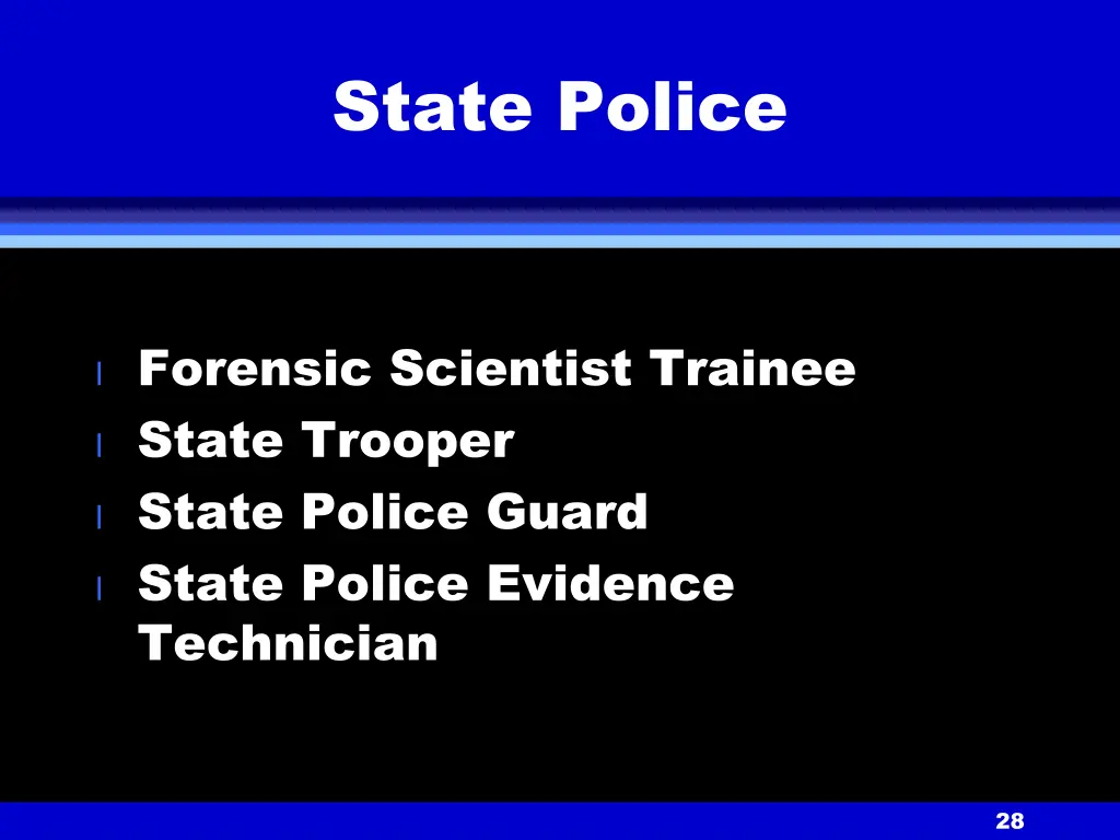 state police