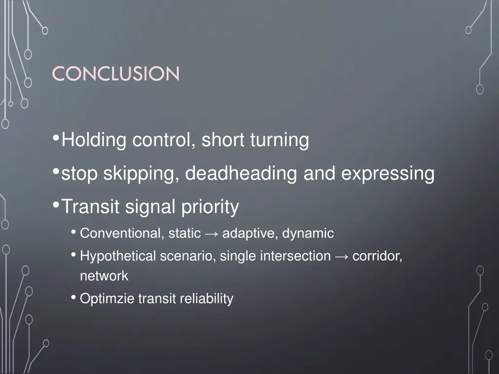 conclusion