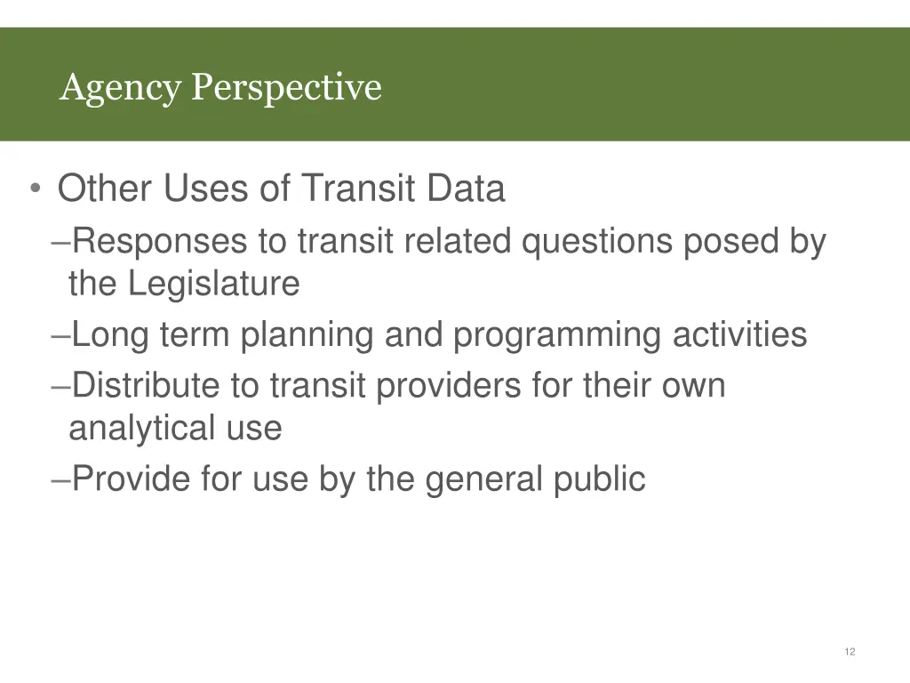 agency perspective 7