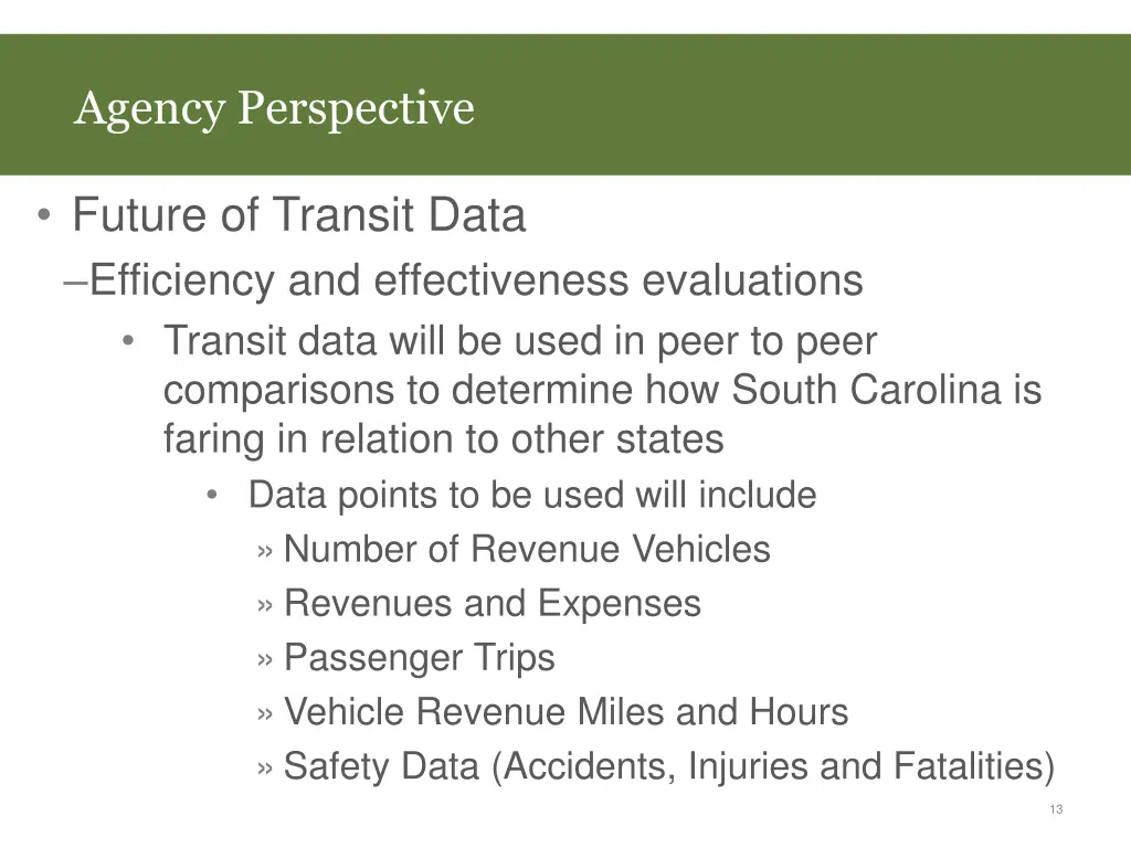 agency perspective 8