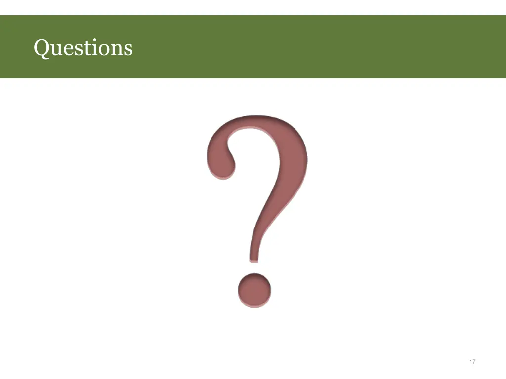 questions