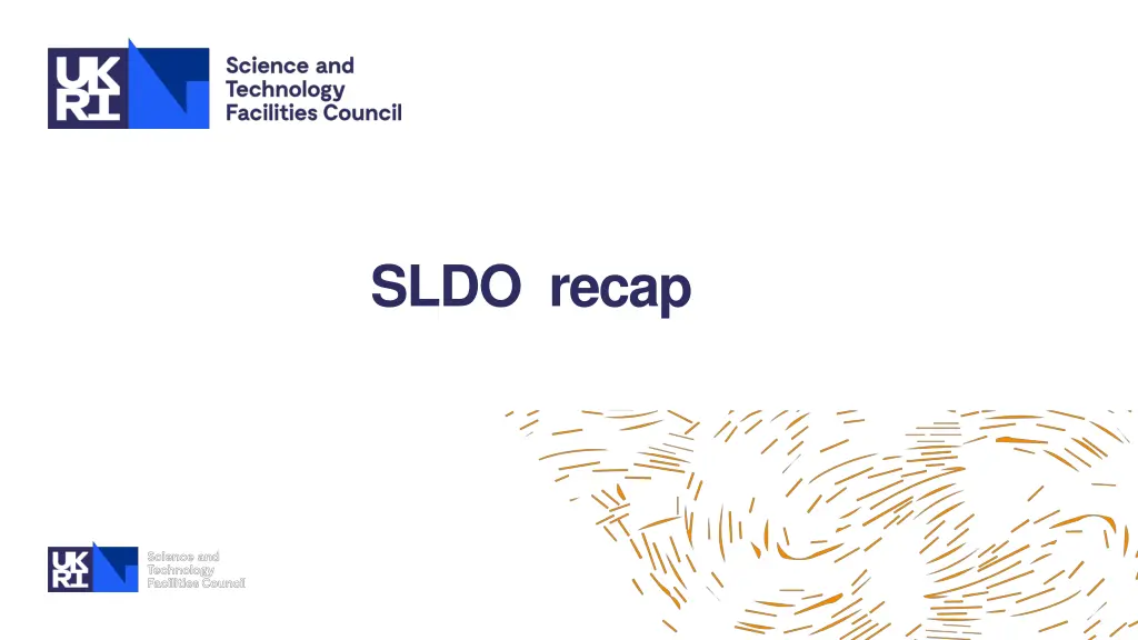 sldo recap