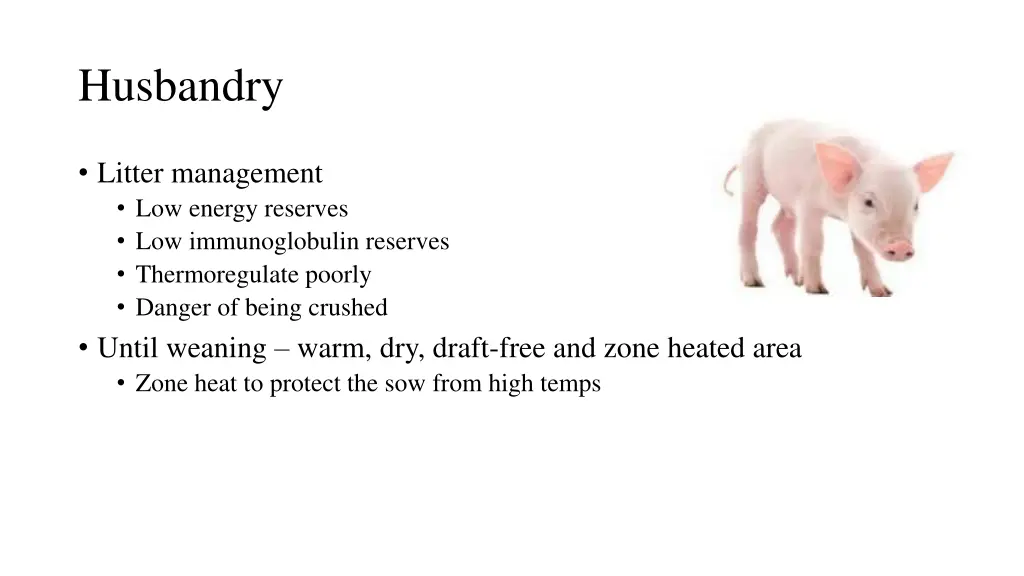 husbandry 5