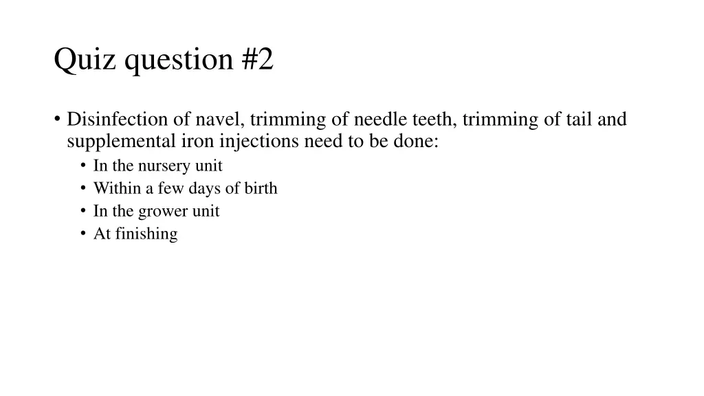 quiz question 2