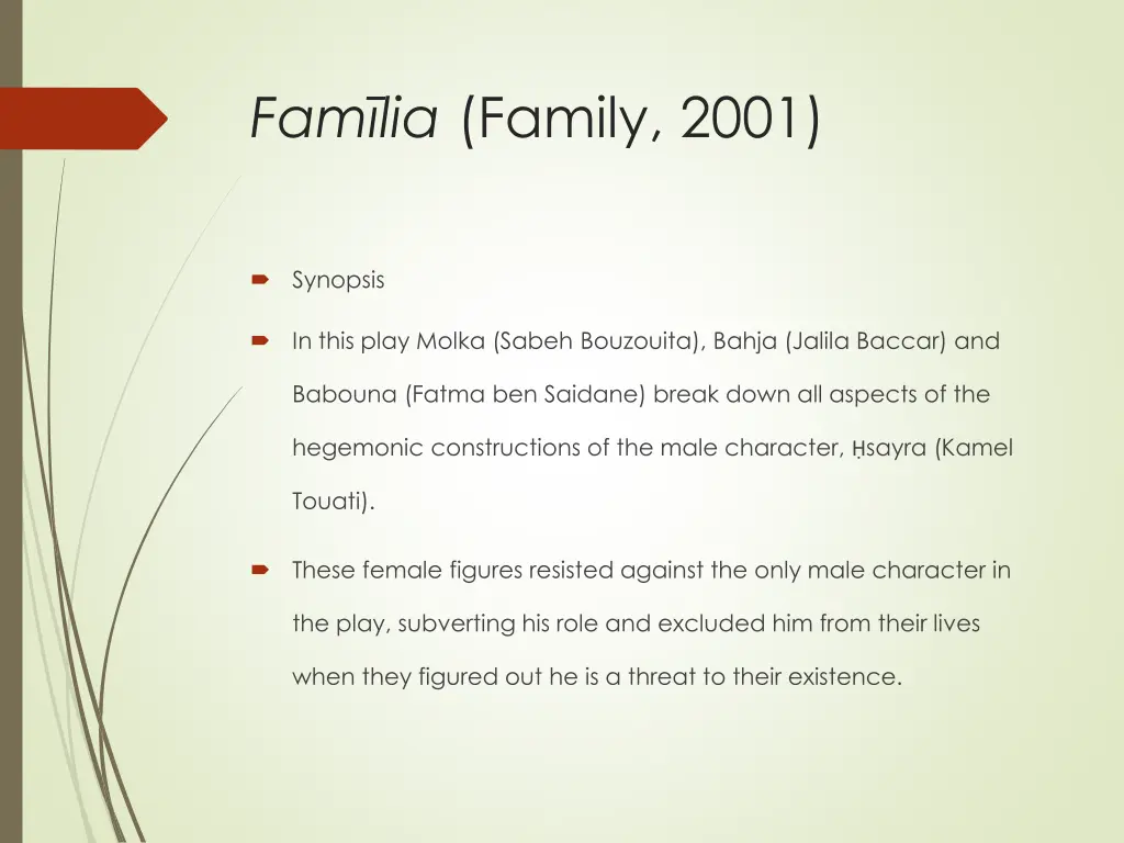 fam lia family 2001
