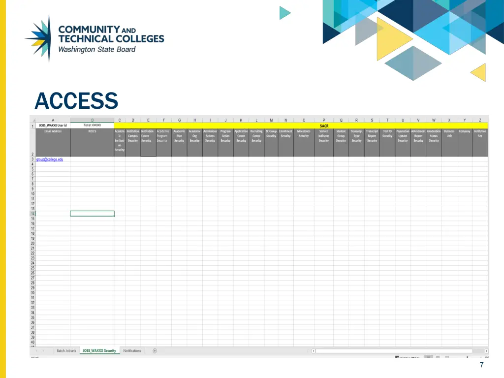 access