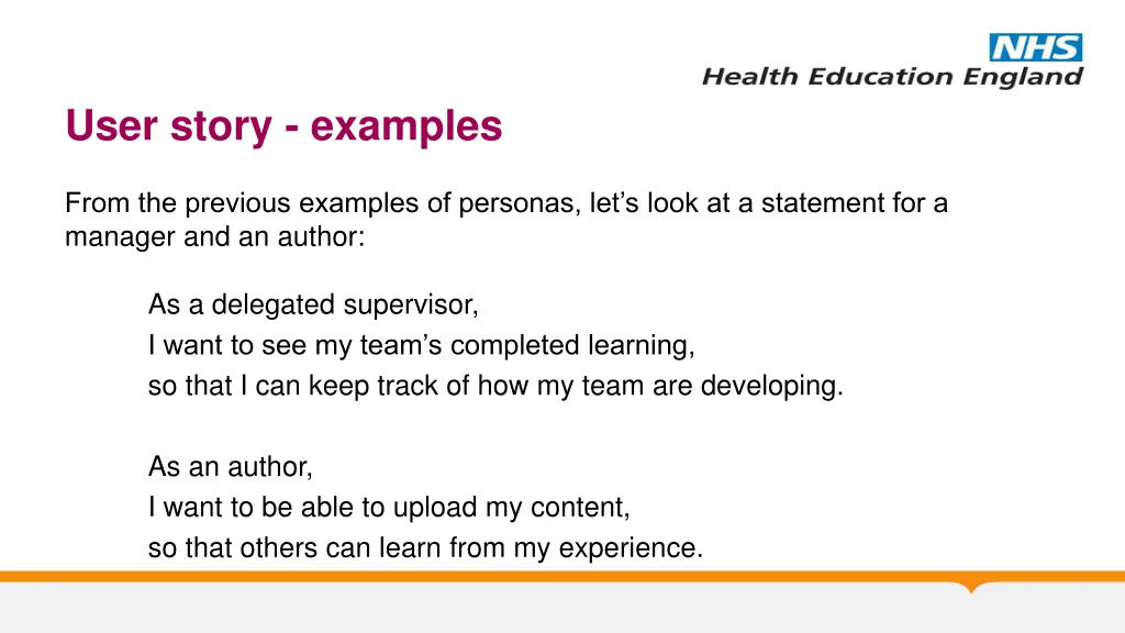 user story examples 1