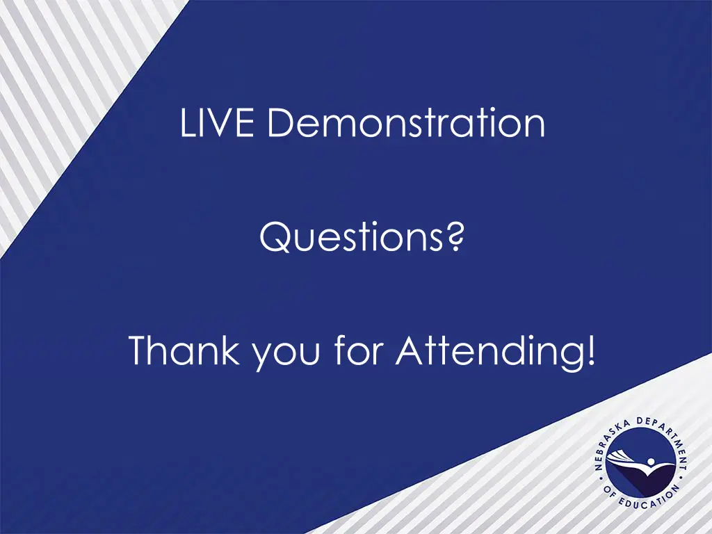 live demonstration