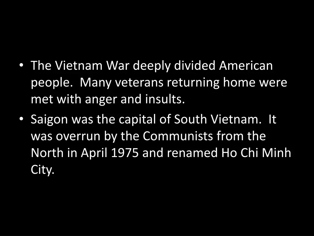 the vietnam war deeply divided american people