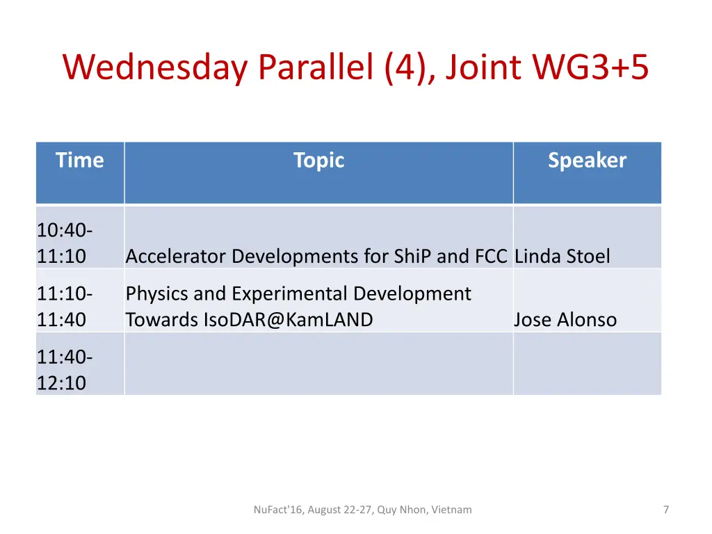 wednesday parallel 4 joint wg3 5