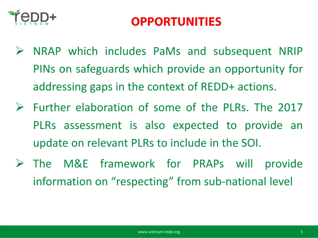 nrap which includes pams and subsequent nrip pins