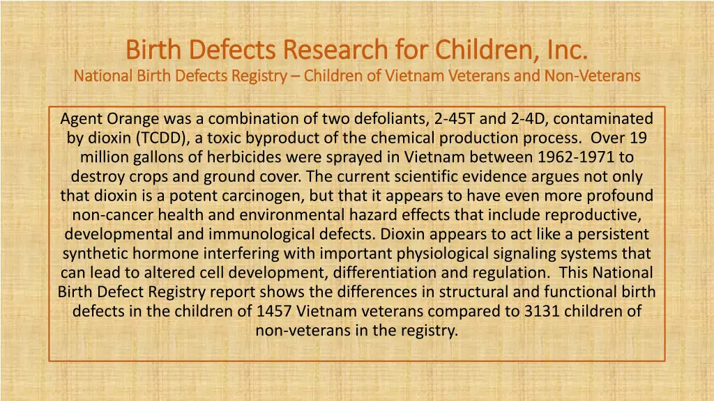 birth defects research for children inc birth