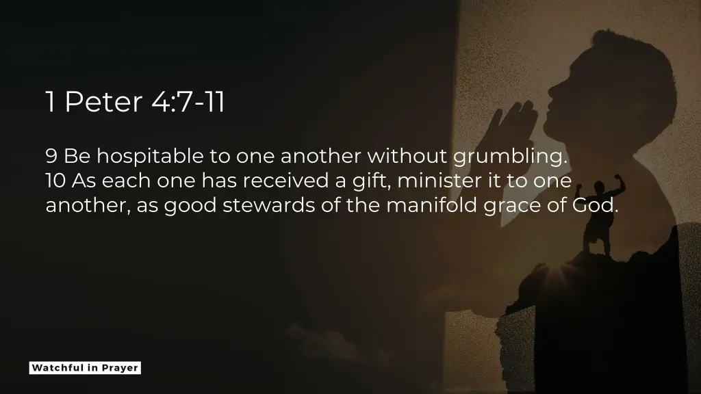 1 peter 4 7 11 2