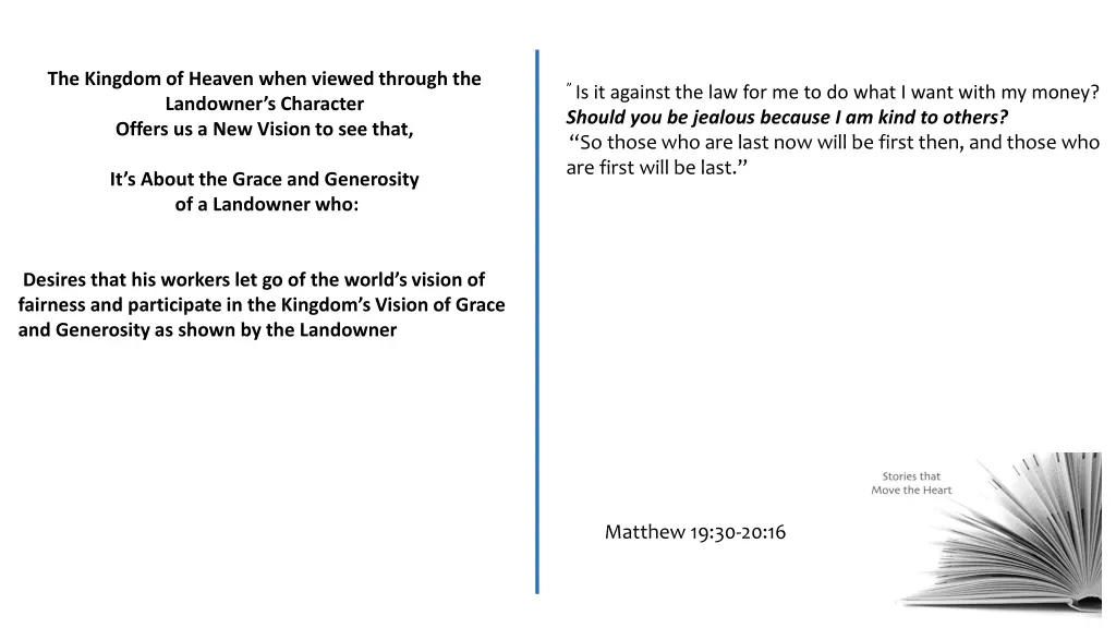 the kingdom of heaven when viewed through