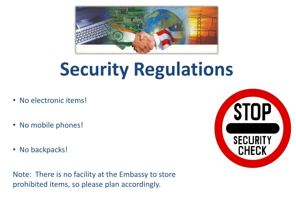 security regulations