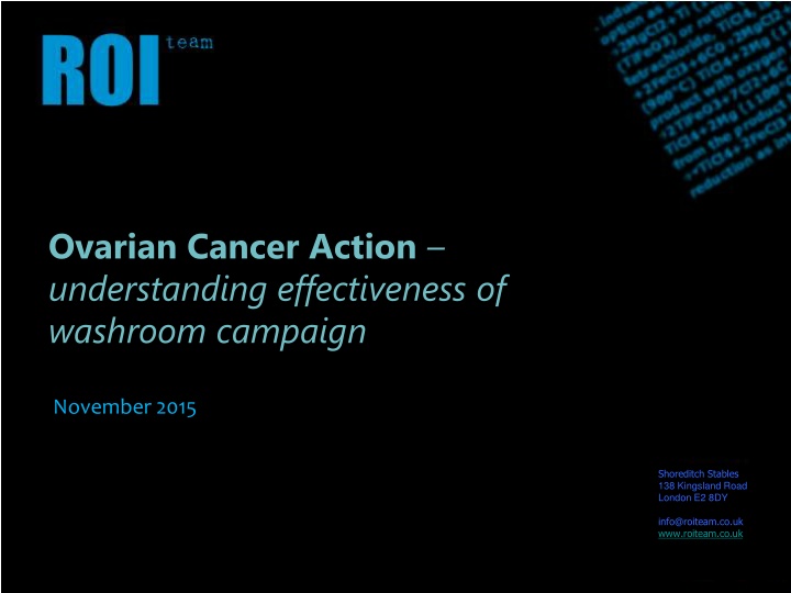 ovarian cancer action understanding effectiveness