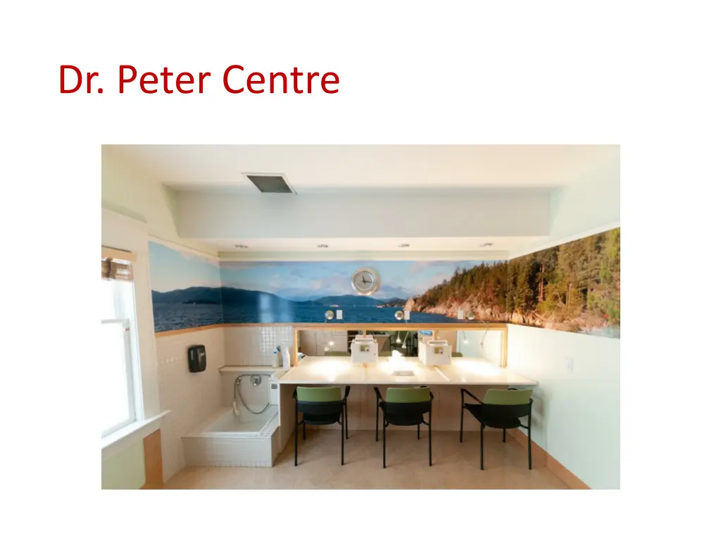 dr peter centre