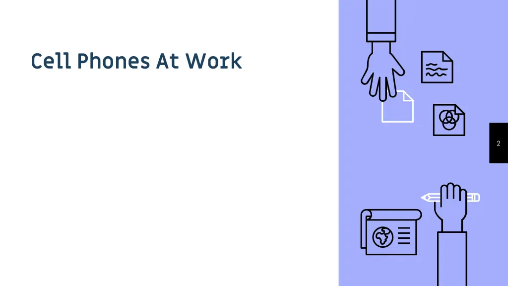 cell phones at work