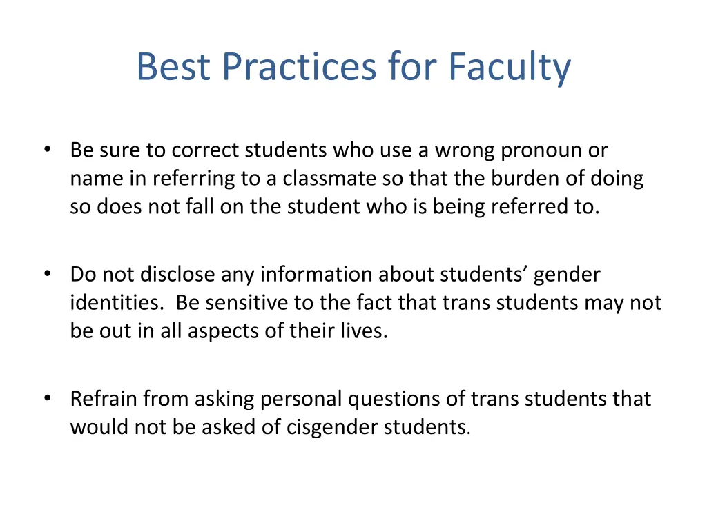 best practices for faculty 1
