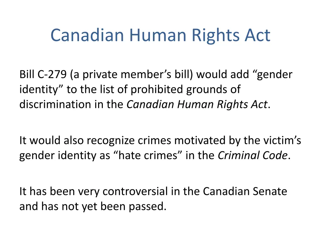 canadian human rights act