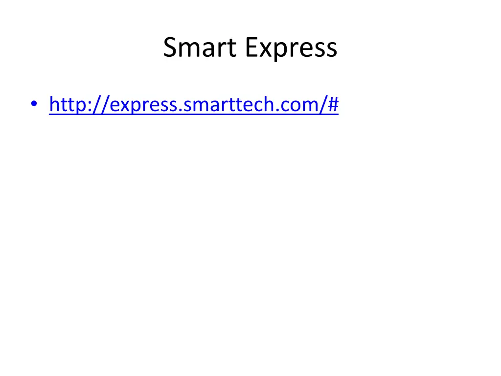 smart express