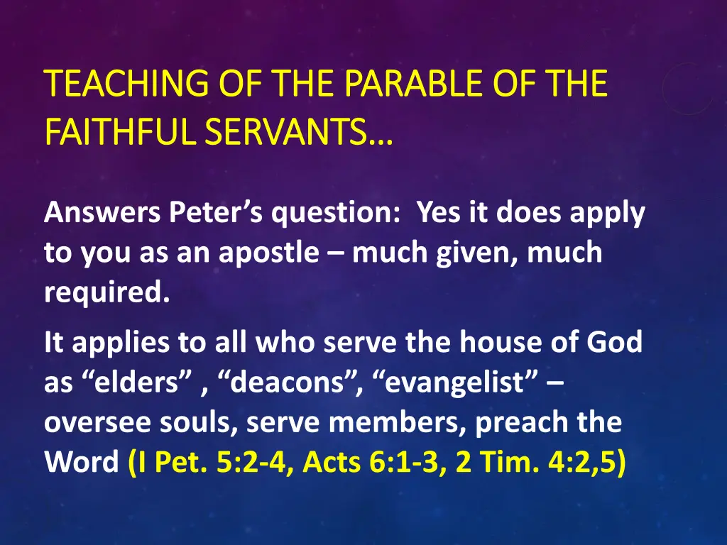 teaching of the parable of the teaching 1