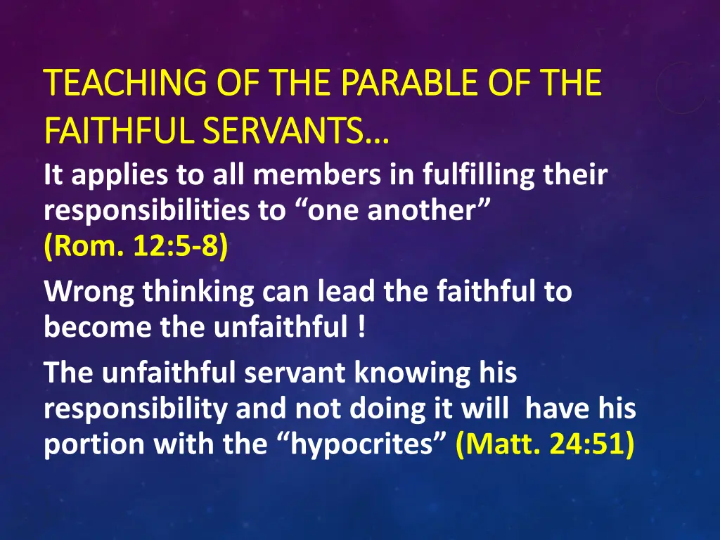 teaching of the parable of the teaching 4
