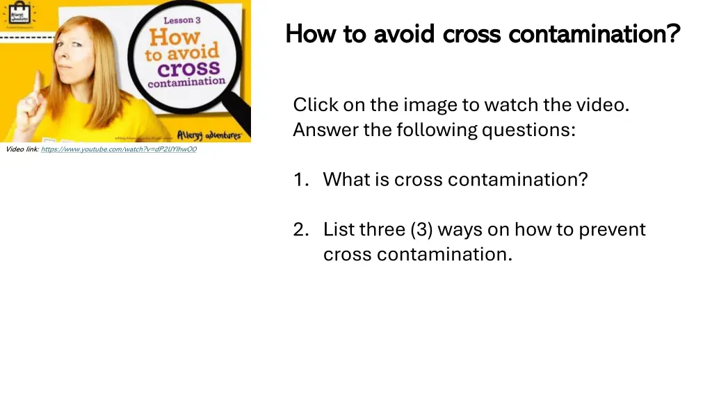 how to avoid cross contamination how to avoid