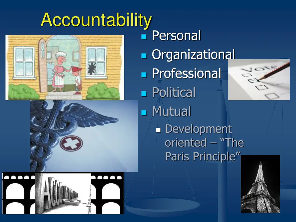accountability