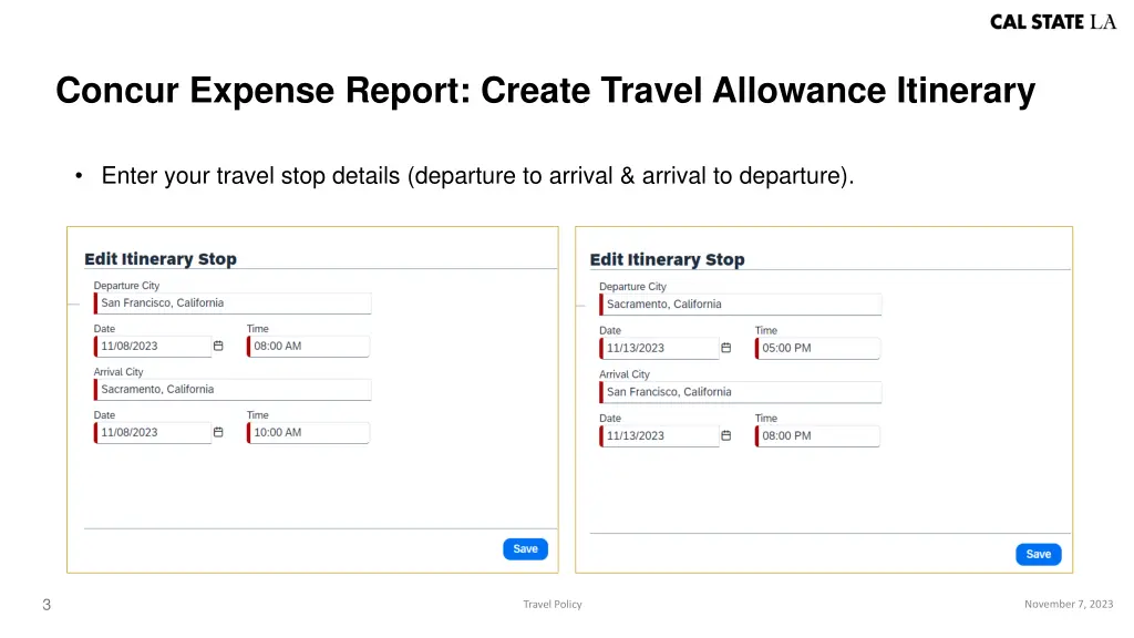 concur expense report create travel allowance 1
