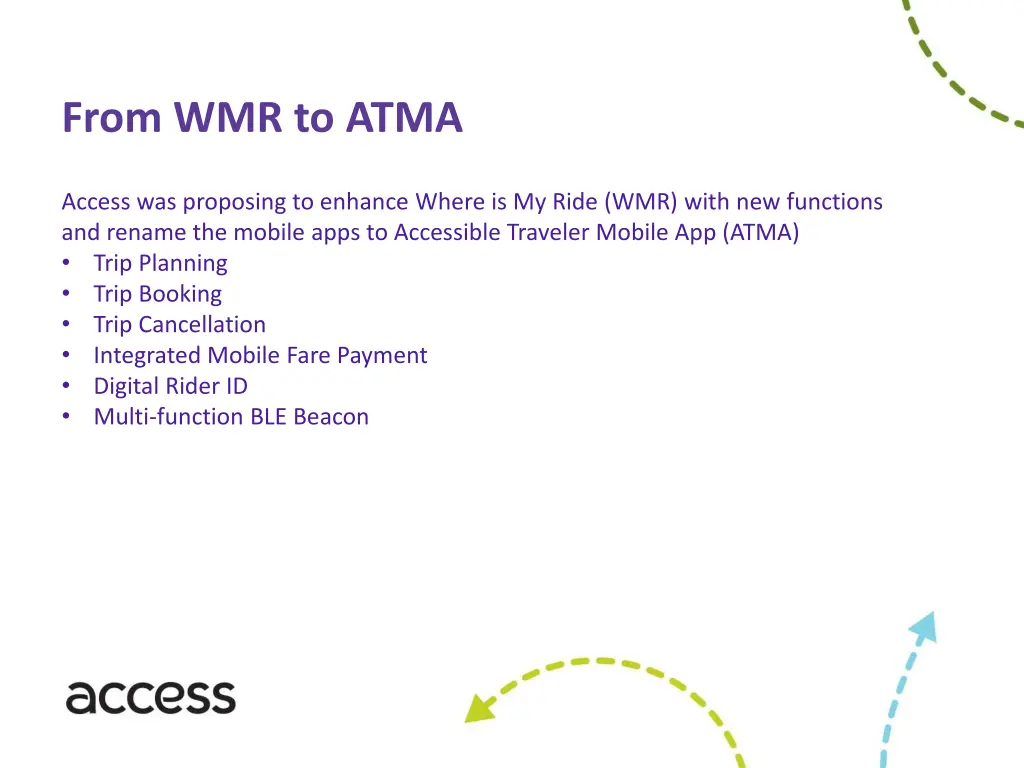 from wmr to atma