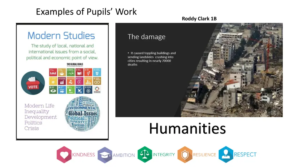 examples of pupils work 2