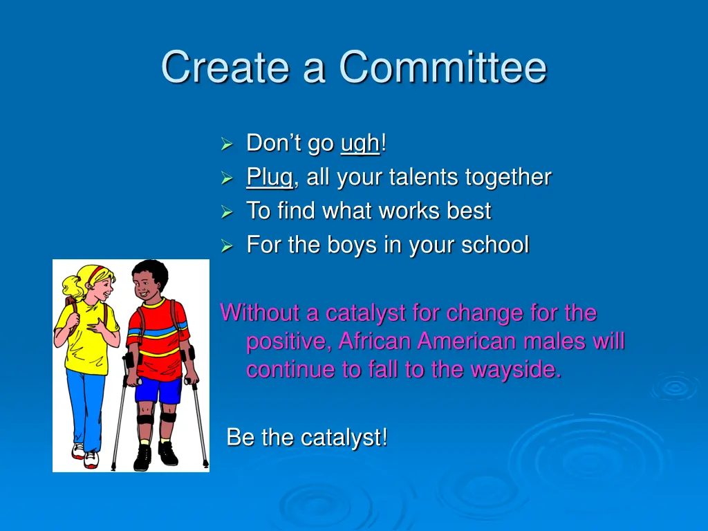 create a committee
