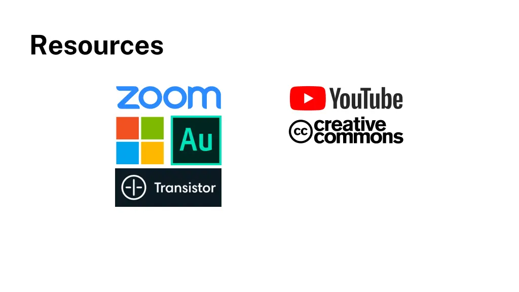 resources