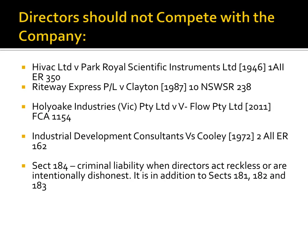 hivac ltd v park royal scientific instruments