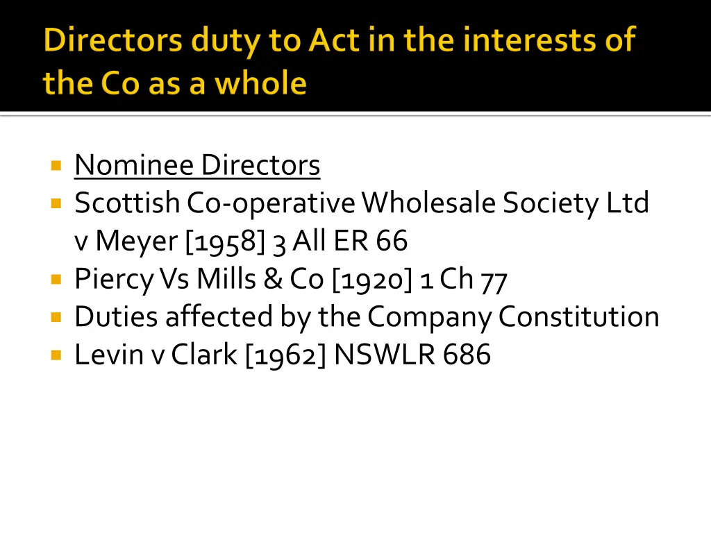 nominee directors scottish co operative wholesale