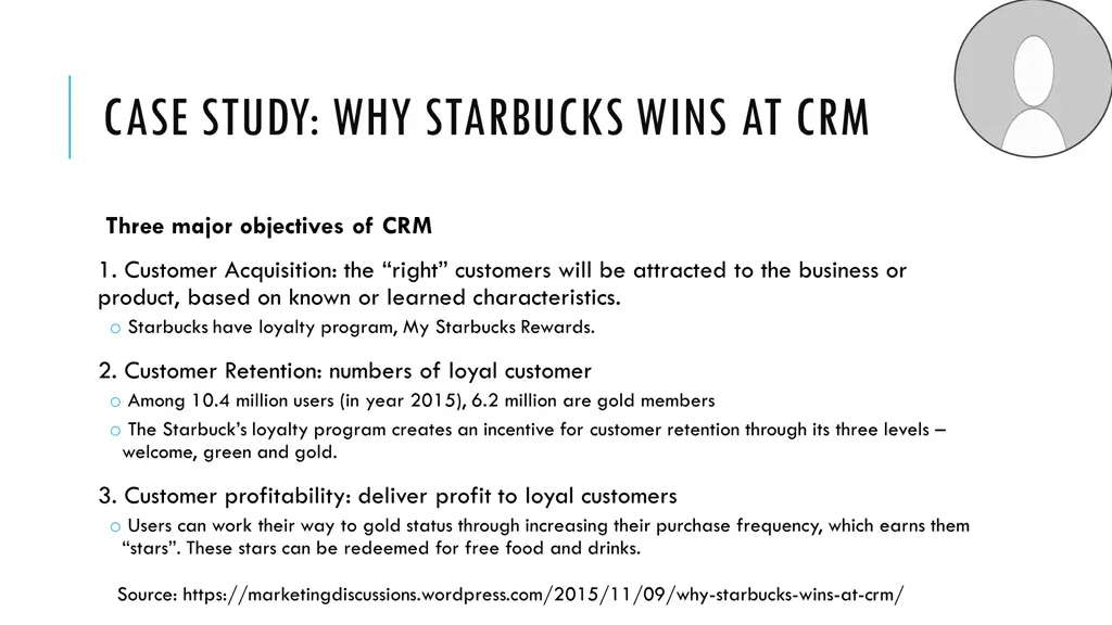 case study why starbucks wins at crm