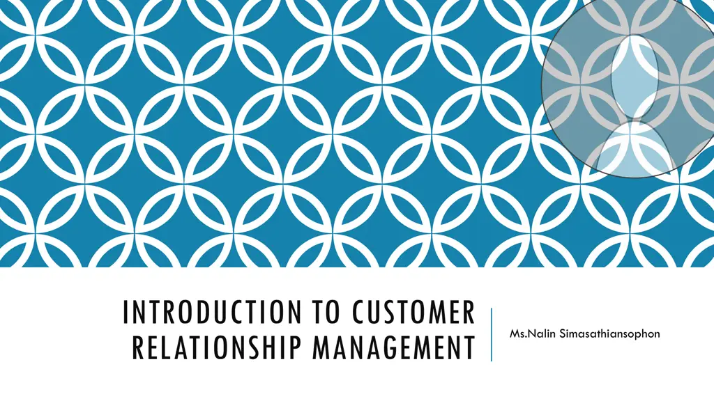 introduction to customer relationship management