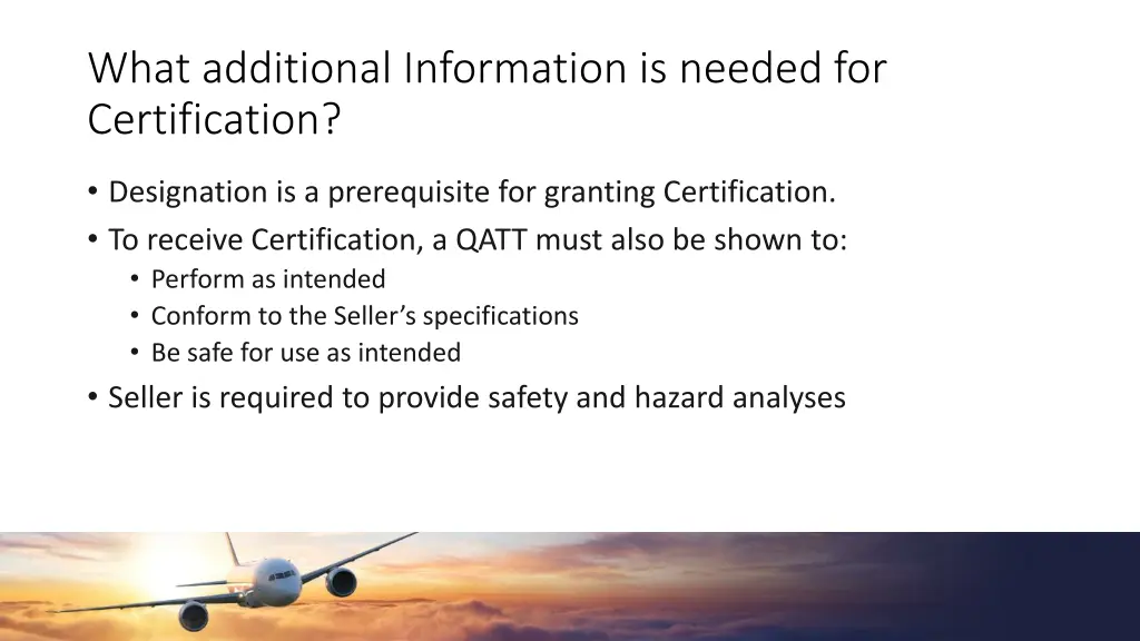 what additional information is needed