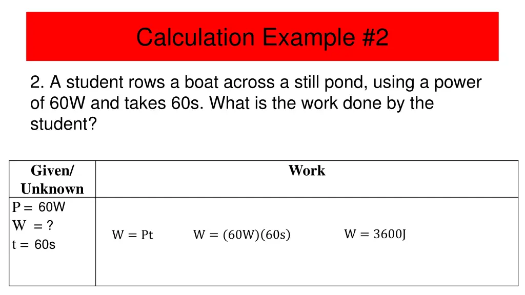calculation example 2