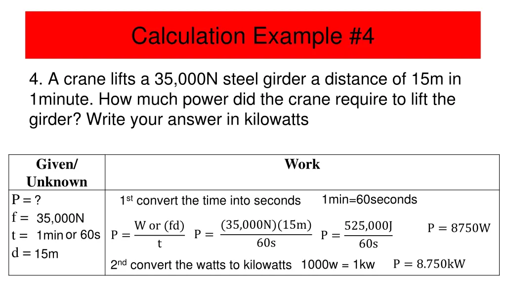 calculation example 4