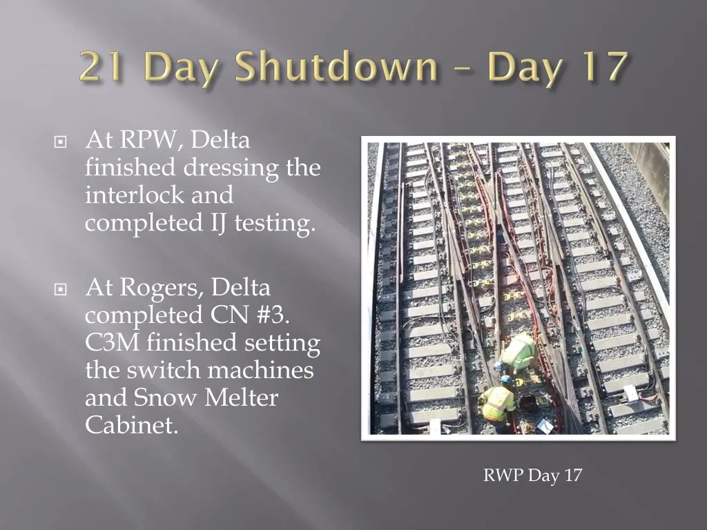 at rpw delta finished dressing the interlock