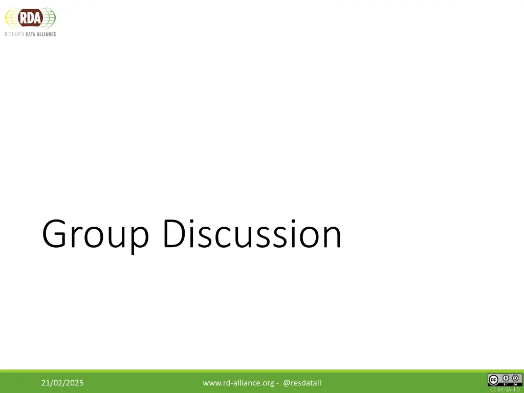 group discussion