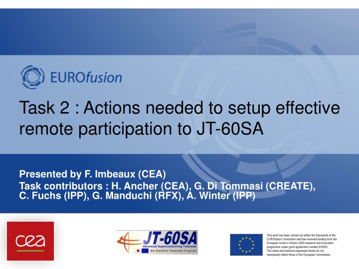 task 2 actions needed to setup effective remote