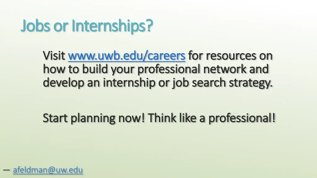 jobs or internships jobs or internships